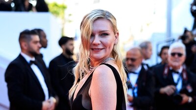 US actor Kirsten Dunst arrives for the screening of the film Kinds Of Kindness at the 77th edition of the Cannes Film Festival. Kirsten is 43 and was last seen in A24's Civil War. Her husband Jesse Plemons stars in Kinds of Kindness. Her own film The Entertainment System is Down also premieres at Cannes this year. (AFP) US actor Kirsten Dunst arrives for the screening of the film Kinds Of Kindness at the 77th edition of the Cannes Film Festival. Kirsten is 43 and was last seen in A24's Civil War. Her husband Jesse Plemons stars in Kinds of Kindness. Her own film The Entertainment System is Down also premieres at Cannes this year. (AFP)
