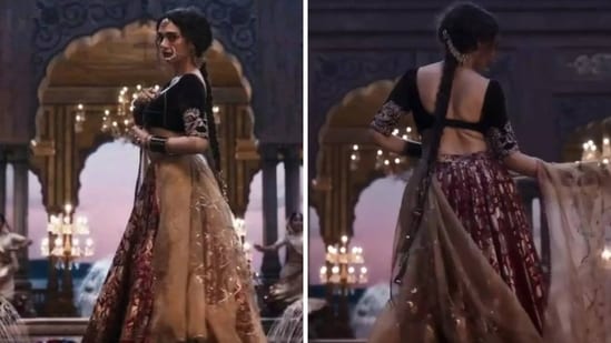 Aditi Rao Hydari has responded to the positive response to her viral Gajagamini walk.