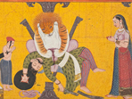 Narasimha Jayanti 2024: Check out the date, puja timings, rituals, history, significance and best wishes to celebrate the festival. (Photo by Twitter/Real_Maitreyi)