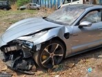 Pune -- Kalyani nagar accident ---- HT Photo Pune -- Kalyani nagar accident ---- HT Photo