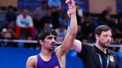 Indian wrestler Aman Sehrawat
