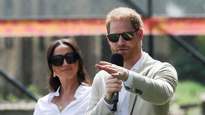 Prince Harry ‘a spare’ in his own marriage, royal expert claims (REUTERS/Akintunde Akinleye) (REUTERS)