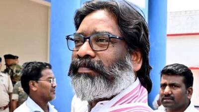 Former Jharkhand chief minister Hemant Soren. (ANI) Former Jharkhand chief minister Hemant Soren. (ANI)
