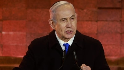 Israel's Prime Minister Benjamin Netanyahu (AFP)