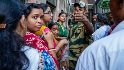 Of the 49 Lok Sabha seats, 14 are from Uttar Pradesh, 13 from Maharashtra, 7 from West Bengal, 5 from Bihar, 3 from Jharkhand, 5 from Odisha, and one each from Jammu and Kashmir and Ladakh. (AP) Of the 49 Lok Sabha seats, 14 are from Uttar Pradesh, 13 from Maharashtra, 7 from West Bengal, 5 from Bihar, 3 from Jharkhand, 5 from Odisha, and one each from Jammu and Kashmir and Ladakh. (AP)