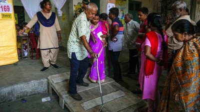Eight states/UTs going for polls in phase 5 are: Bihar, Jammu and Kashmir, Ladakh, Jharkhand, Maharashtra, Odisha, Uttar Pradesh, and West Bengal. (AP) Eight states/UTs going for polls in phase 5 are: Bihar, Jammu and Kashmir, Ladakh, Jharkhand, Maharashtra, Odisha, Uttar Pradesh, and West Bengal. (AP)