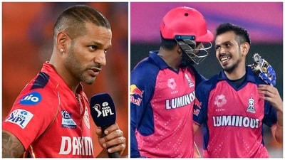 Dhawan shared his views about the inclusion of the RR duo in the 15-member World Cup squad (AFP-PTI) Dhawan shared his views about the inclusion of the RR duo in the 15-member World Cup squad (AFP-PTI)