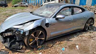The minor’s father had bought the silver-grey Porsche this March but the car had not yet been registered as he had not paid the ₹44 lakh road tax on the car. (HT Photo) The minor’s father had bought the silver-grey Porsche this March but the car had not yet been registered as he had not paid the ₹44 lakh road tax on the car. (HT Photo)
