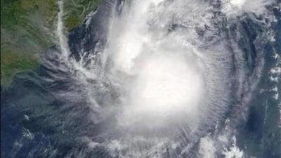 There are chances that the depression will intensify into a cyclone, the first cyclone during this pre- monsoon season. (Representative Image) There are chances that the depression will intensify into a cyclone, the first cyclone during this pre- monsoon season. (Representative Image)