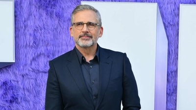 US actor Steve Carell arrives for the premiere of "If" at the SVA Theater on May 13, 2024, in New York City. (Photo by ANGELA WEISS / AFP) (AFP)