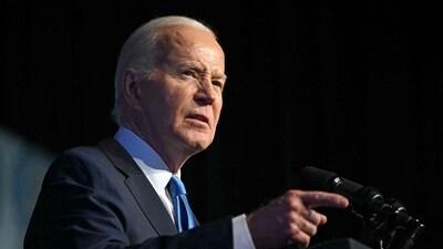 Joe Biden says, ‘I know it breaks your heart. It breaks mine as well’ as he referred to Gaza war as a complicated humanitarian crisis. (AFP) Joe Biden says, ‘I know it breaks your heart. It breaks mine as well’ as he referred to Gaza war as a complicated humanitarian crisis. (AFP)