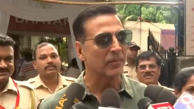 Lok Sabha 2024 elections: Akshay Kumar is now an Indian citizen. The actor was previously a citizen of Canada. (ANI) Lok Sabha 2024 elections: Akshay Kumar is now an Indian citizen. The actor was previously a citizen of Canada. (ANI)