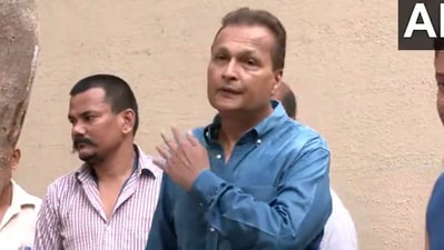 Anil Ambani in voting line on May 20. (X/@ANI) Anil Ambani in voting line on May 20. (X/@ANI)