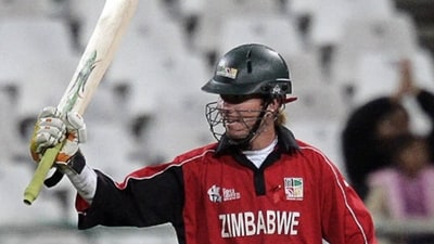 Brendan Taylor stayed unbeaten on 60 off 45. (Getty Images)