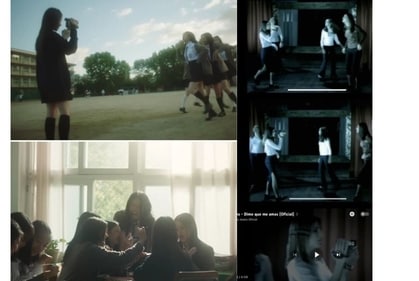 Music video comparisons; NewJeans (Ditto side A) vs Jeans (Dime que me amas) Music video comparisons; NewJeans (Ditto side A) vs Jeans (Dime que me amas)