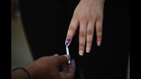 Some polling stations were exception to the rising heat and saw massive turnout. (For Representation)
