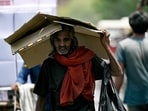 The maximum temperature reached 47.4 degrees Celsius in the national capital on Monday. (File)