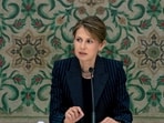 Asma Assad, wife of Syrian President Bashar al-Assad.