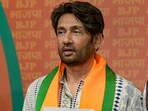 Shekhar Suman at the Bharatiya Janata Party office in New Delhi on May 7. (PTI) Shekhar Suman at the Bharatiya Janata Party office in New Delhi on May 7. (PTI)