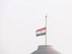Indian flag flies at half-mast at Rashtrapati Bhavan over Iran President Raisi's death Indian flag flies at half-mast at Rashtrapati Bhavan over Iran President Raisi's death