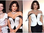 Priyanka Chopra debuts new hair and wears a 200-carat diamond necklace at Bulgari event. Priyanka Chopra debuts new hair and wears a 200-carat diamond necklace at Bulgari event.
