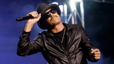 Kid Rock brandishes gun and uses racial slurs during heated interview with Rolling Stone. (AP) Kid Rock brandishes gun and uses racial slurs during heated interview with Rolling Stone. (AP)