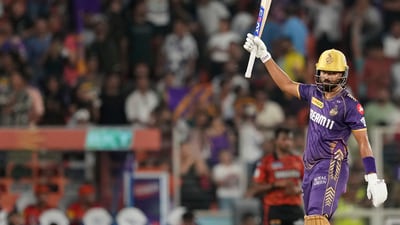 Playing a captain's knock, Shreyas Iyer remained unbeaten on 58 off 24 balls. (PTI) Playing a captain's knock, Shreyas Iyer remained unbeaten on 58 off 24 balls. (PTI)