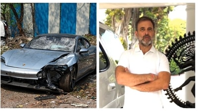 Two IT professionals were killed in a car accident in Pune's Kalyani Nagar area early Sunday morning. (PTI/X) Two IT professionals were killed in a car accident in Pune's Kalyani Nagar area early Sunday morning. (PTI/X)