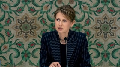 Asma Assad, wife of Syrian President Bashar al-Assad. (REUTERS)