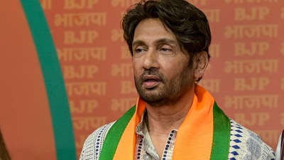 Shekhar Suman at the Bharatiya Janata Party office in New Delhi on May 7. (PTI) Shekhar Suman at the Bharatiya Janata Party office in New Delhi on May 7. (PTI)