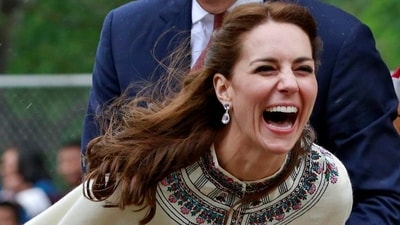 Britain's Catherine, Duchess of Cambridge, Kate Middleton was just so stunning on her India tour and she still is on her two-day visit to Thimphu, Bhutan. (REUTERS) Britain's Catherine, Duchess of Cambridge, Kate Middleton was just so stunning on her India tour and she still is on her two-day visit to Thimphu, Bhutan. (REUTERS)