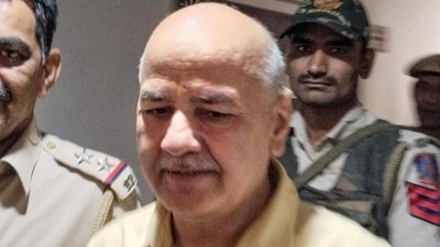 Manish Sisodia was arrested by the Enforcement Directorate last year, (PTI file) Manish Sisodia was arrested by the Enforcement Directorate last year, (PTI file)