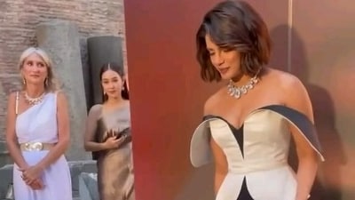 Priyanka Chopra also announced her new film in collaboration with the production team of Barry Avrich's new feature documentary Born Hungry as a producer. In Bollywood, she was last seen opposite Farhan Akhtar in The Sky is Pink, which released in 2019. Priyanka Chopra also announced her new film in collaboration with the production team of Barry Avrich's new feature documentary Born Hungry as a producer. In Bollywood, she was last seen opposite Farhan Akhtar in The Sky is Pink, which released in 2019.