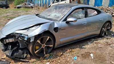 Pune Porsche accident: The accused teenager was produced before the Juvenile Justice Board which granted him bail hours later. (HT Photo) Pune Porsche accident: The accused teenager was produced before the Juvenile Justice Board which granted him bail hours later. (HT Photo)