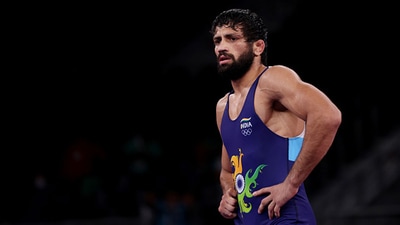 Tokyo Olympics silver medalist Ravi Dahiya (Getty Images)