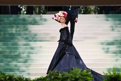 Zendaya in a never-worn-before John Galliano gown from 1996, at the recent Met Gala (Photo: AFP) Zendaya in a never-worn-before John Galliano gown from 1996, at the recent Met Gala (Photo: AFP)