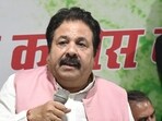 Congress leader Rajeev Shukla said the BJP had a decade in power with a parliamentary majority but failed to reclaim PoK. (HT Photo)