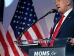 During his speech in Dallas, Texas, on Saturday, Trump addressed hundreds of supporters. During his speech in Dallas, Texas, on Saturday, Trump addressed hundreds of supporters.