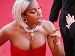 Kelly Rowland arrives for the screening of the film "Marcello Mio" at the 77th edition of the Cannes Film Festival in Cannes, southern France, on May 21, 2024. (Photo by Antonin THUILLIER / AFP) Kelly Rowland arrives for the screening of the film "Marcello Mio" at the 77th edition of the Cannes Film Festival in Cannes, southern France, on May 21, 2024. (Photo by Antonin THUILLIER / AFP)