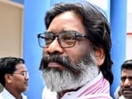 Former Jharkhand chief minister Hemant Soren. (ANI)