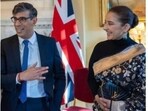 Manisha Koirala shared photos of her meeting with UK PM Rishi Sunak at his official residence.