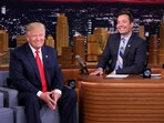 Jimmy Fallon mocked Donald Trump's lengthy pause during NRA speech 