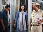 AAP MP Swati Maliwal leaves the residence of Delhi chief minister Arvind Kejriwal after investigation of alleged assault case in New Delhi. (File) AAP MP Swati Maliwal leaves the residence of Delhi chief minister Arvind Kejriwal after investigation of alleged assault case in New Delhi. (File)
