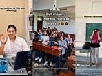 Screenshots from some of the reels uploaded by final-year students of colleges across DU. These feature some faculty members for the first-time ever. Screenshots from some of the reels uploaded by final-year students of colleges across DU. These feature some faculty members for the first-time ever.