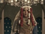 Richa Chadha in a still from Heeramandi.