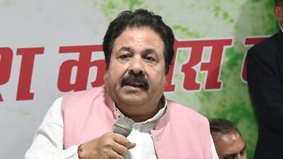 Congress leader Rajeev Shukla said the BJP had a decade in power with a parliamentary majority but failed to reclaim PoK. (HT Photo) Congress leader Rajeev Shukla said the BJP had a decade in power with a parliamentary majority but failed to reclaim PoK. (HT Photo)