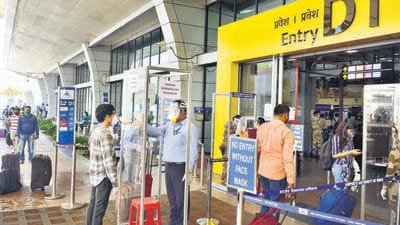 Daily, over 30,000 passengers fly out of Pune Airport. These passengers have been complaining about the sorry state of affairs on their social media (X) handles. (FILE PHOTO)
