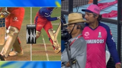 Dinesh Karthik's bizarre LBW survival stirs controversy. (X Images) Dinesh Karthik's bizarre LBW survival stirs controversy. (X Images)