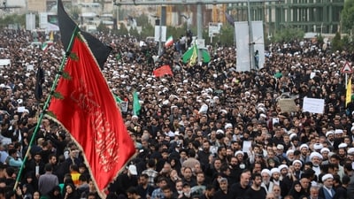 Contact with Ebrahim Raisi's helicopter was lost in bad weather on the return flight to Tabriz after the inauguration of a joint dam project on Iran's border with&nbsp;Azerbaijan,&nbsp;in a ceremony with his Azeri counterpart Ilham Aliyev. (REUTERS)