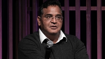 Vijay Shekhar Sharma shared a video of the AI model. (Bloomberg) Vijay Shekhar Sharma shared a video of the AI model. (Bloomberg)